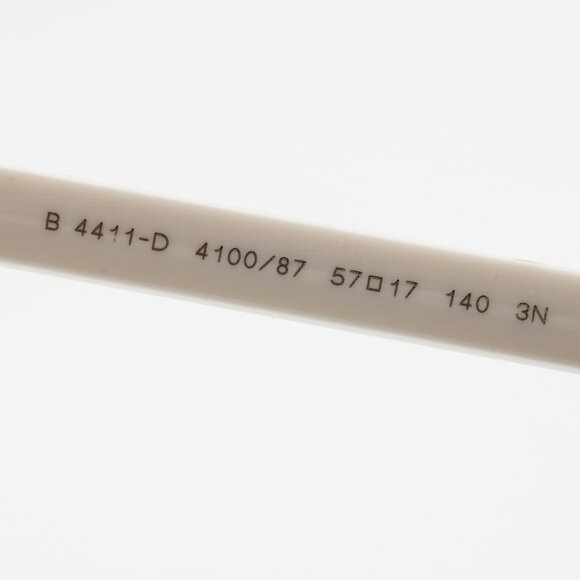 Burberry BE4411D 410087 Square Sunglasses - Ivory/Dark Grey main image 7